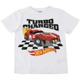 Hot Wheels fehér fiú póló