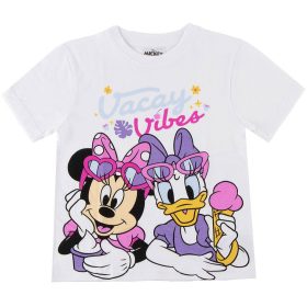 Minnie egér és Daisy fehér kislány felső