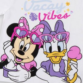 Minnie egér és Daisy fehér kislány felső