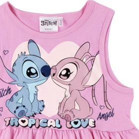 Stitch rózsaszín lány ruha