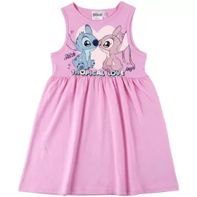 Stitch rózsaszín lány ruha