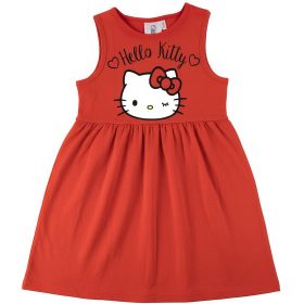 Hello Kitty piros lány ruha
