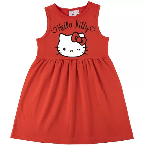 Hello Kitty piros lány ruha