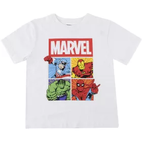 Marvel fehér fiú póló