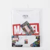 Marvel fehér fiú póló