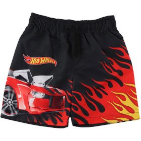 Hot Wheels fekete fiú fürdőnadrág