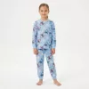 Stitch kék kislány polár pizsama