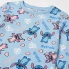 Stitch kék kislány polár pizsama