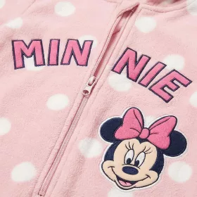 Minnie egér rózsaszín kislány polár pizsama
