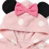Minnie egér rózsaszín kislány polár pizsama
