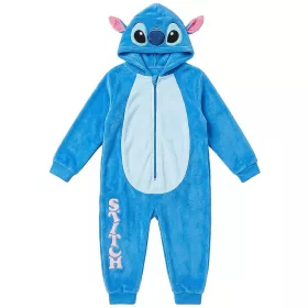 Stitch kék unisex polár pizsama