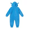 Stitch kék unisex polár pizsama