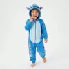 Stitch kék unisex polár pizsama