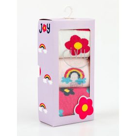 Civil Szivárványos zokni kislány szett