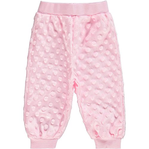 Civil Pöttyös rózsaszín baba melegítőnadrág