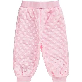 Civil Pöttyös rózsaszín baba melegítőnadrág