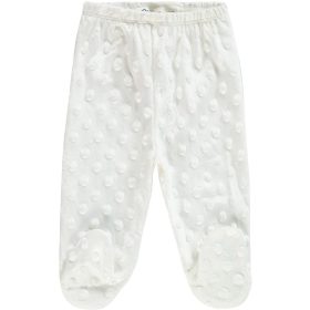 Civil Pöttyös fehér lábfejes baba nadrág