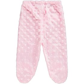 Civil Pöttyös rózsaszín lábfejes baba nadrág