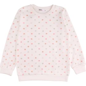 Civil Pöttyös ekrü kislány pulóver