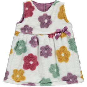 Civil Virágos baba vastag polár ruha