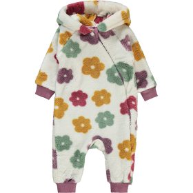 Civil Virágos baba vastag polár rugdalózó