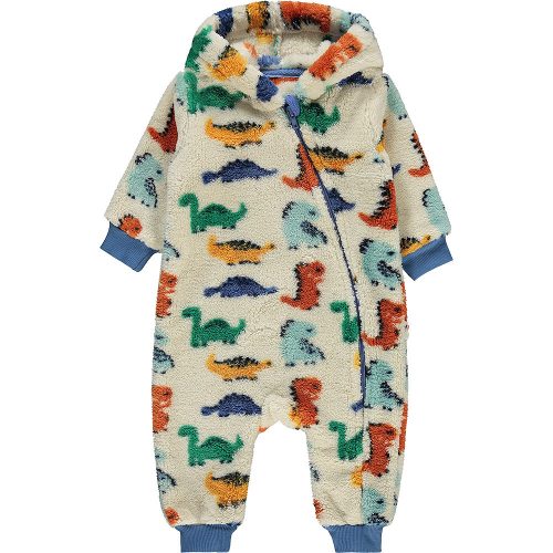 Civil Dínós ekrü baba vastag polár rugdalózó