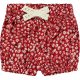 Civil Virágos piros baba short