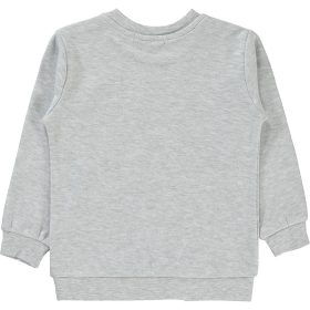 Civil Állatos szürke kislány pulóver
