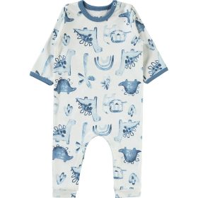 Civil Dínós kék baba rugdalózó szett