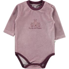 Civil Nyuszis mályva baba plüss body