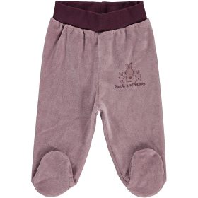 Civil Nyuszis mályva baba plüss lábfejes nadrág