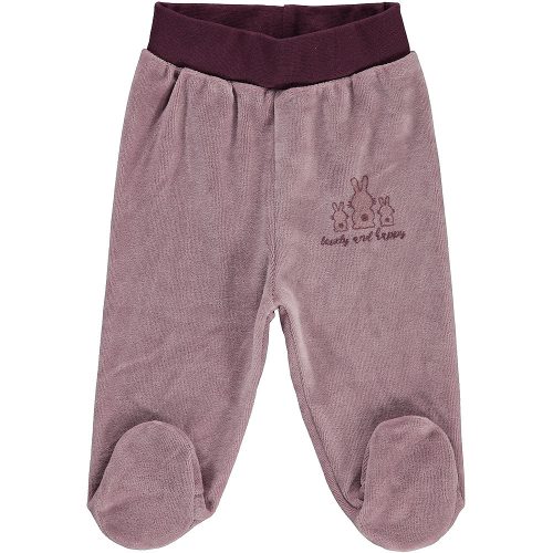 Civil Nyuszis mályva baba plüss lábfejes nadrág