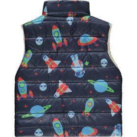 Civil Űrhajós sötétkék kisfiú mellény