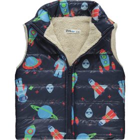 Civil Űrhajós sötétkék kisfiú mellény