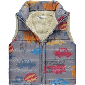 Civil Járműves szürke kisfiú mellény