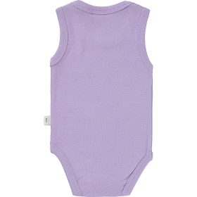 Civil Szivárványos lila baba body