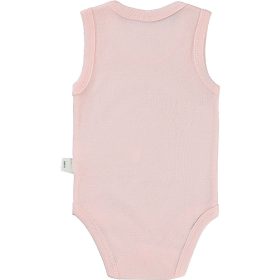 Civil Szivárványos rózsaszín baba body