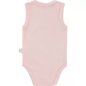 Civil Szivárványos rózsaszín baba body