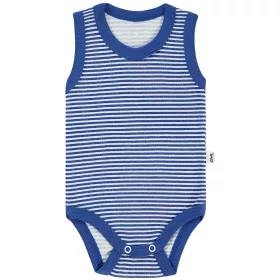 Civil Kékcsíkos baba body