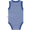 Civil Kékcsíkos baba body