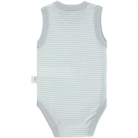 Civil Szürkecsíkos baba body