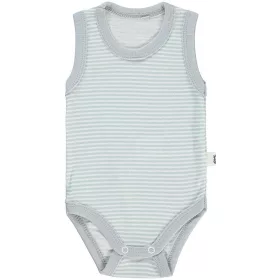 Civil Szürkecsíkos baba body