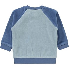 Civil Dínós kék baba plüss pulóver