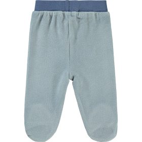 Civil Dínós kék baba plüss lábfejes nadrág