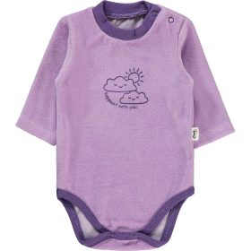Civil Felhős lila baba plüss body