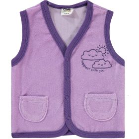 Civil Felhős lila baba plüss mellény