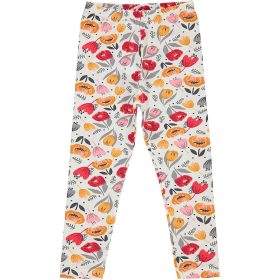 Civil Virágos ekrü lány leggings