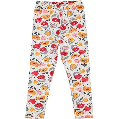 Civil Virágos ekrü lány leggings