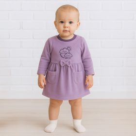 Civil Felhős lila baba plüss ruha