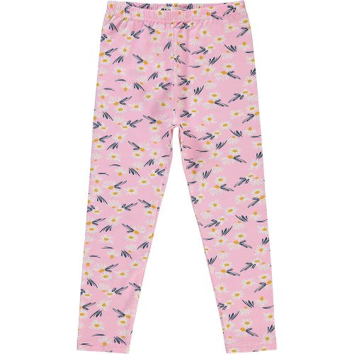 Civil Virágos rózsaszín lány leggings